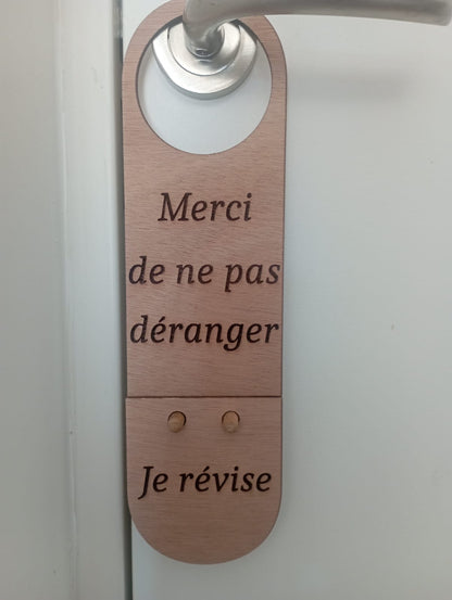 Ne pas déranger - Accroche poignée de porte