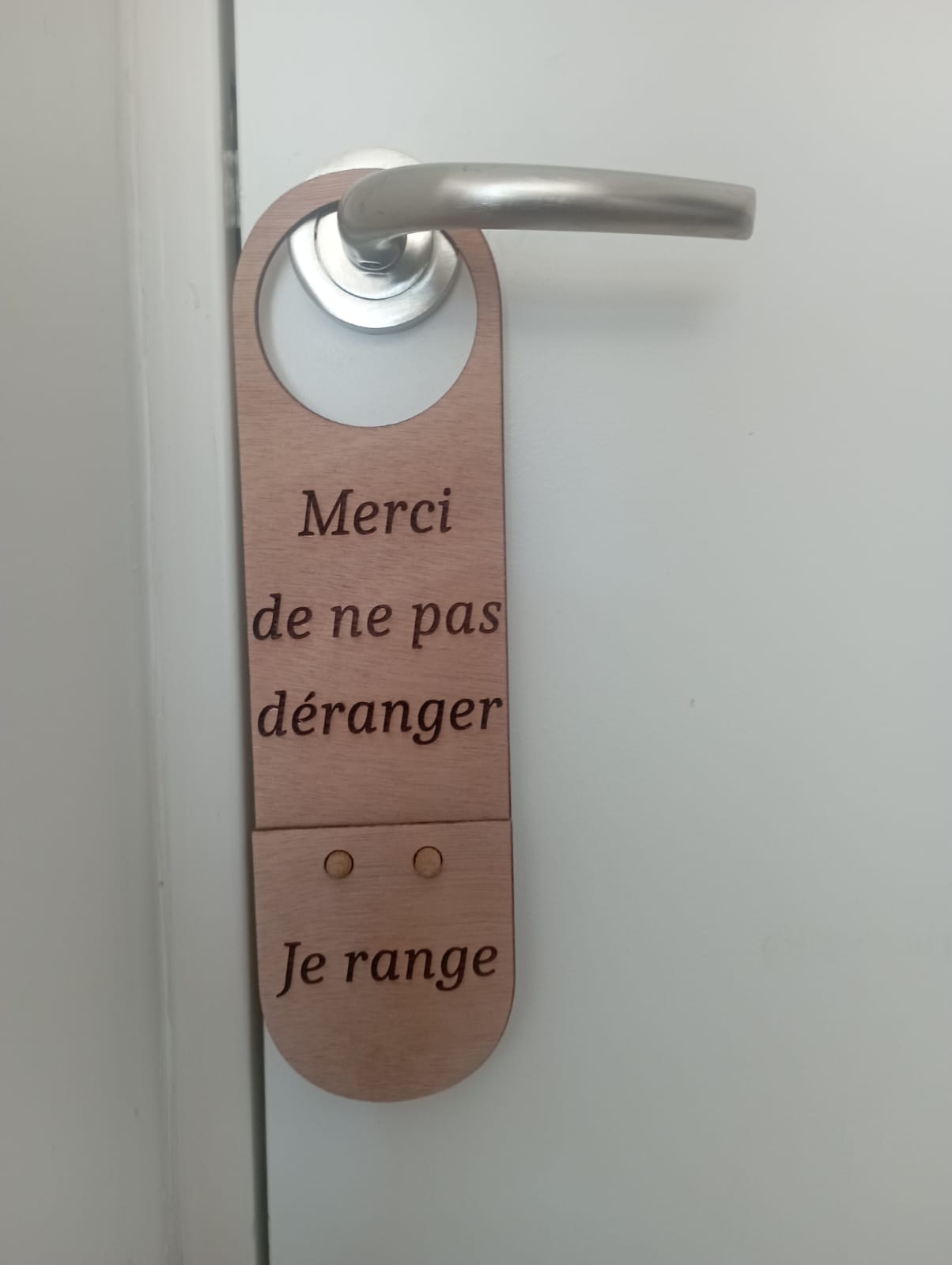 Ne pas déranger - Accroche poignée de porte