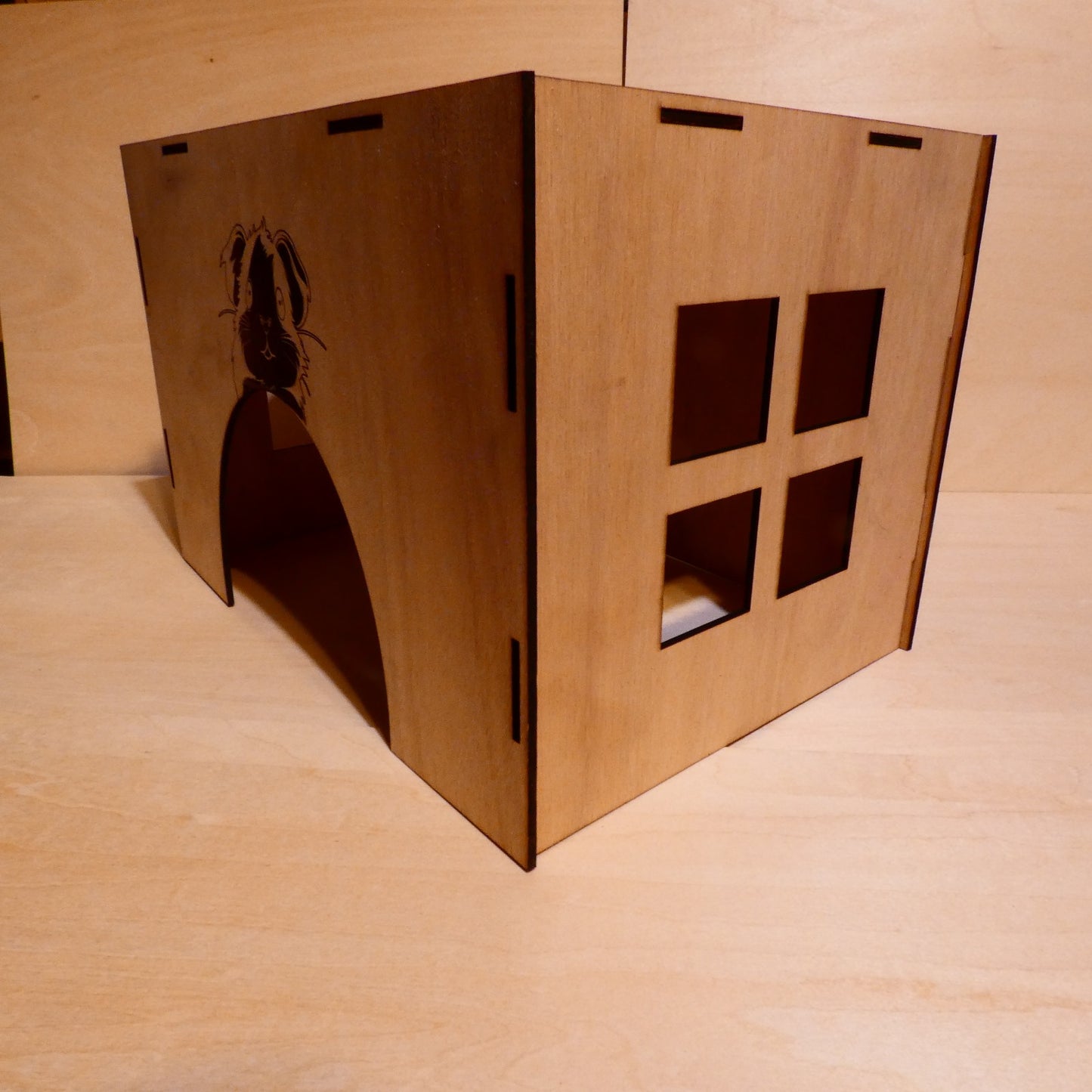 Cabane personnalisable pour cochon d'inde